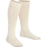 FALKE - Family - Kniekousen - Beige - Duurzaam Katoen, Maat 35-38