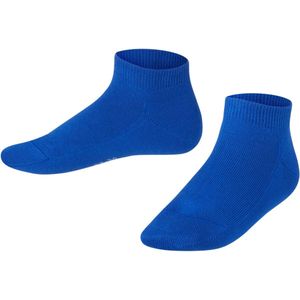 FALKE - Family K Sn - Korte Sokken - Blauw Cobalt Blue 6054 - Uniseks-kind - 1 Paar