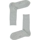 FALKE Family Sokken - Grijs - Katoen - Huidvriendelijk en Duurzaam