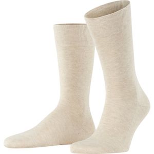 FALKE Family duurzaam katoen sokken heren beige - Maat 43-46