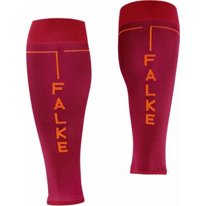 FALKE Dames Kuitbandage Energizing W KH Functioneel material Met compressie 1 Paar, Rood (Rose 8564) - Kuitomwang W2, ONESIZE