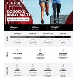 FALKE - RU4 Trail - Hardloopsokken - Rood - Anti Blaren, Lichte Padding