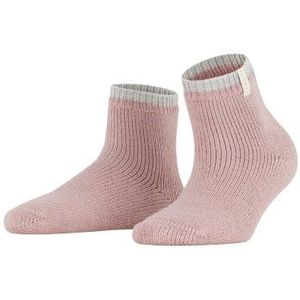 FALKE Cosy Plush knuffelzachte pluche zool wol alpaca huissokken dames roze