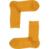 FALKE Family - Sokken - Geel - Duurzaam Katoen