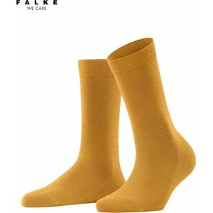 FALKE Family - Sokken - Geel - Duurzaam Katoen