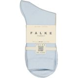 FALKE - Family - Dames Sokken - Blauw - Duurzaam Katoen - Mid-rise - Ondoorzichtig