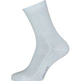 FALKE - Family - Dames Sokken - Blauw - Duurzaam Katoen - Mid-rise - Ondoorzichtig