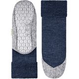 Falke - Huisschoenen - Grijs - Wol - Antislip Noppenprint