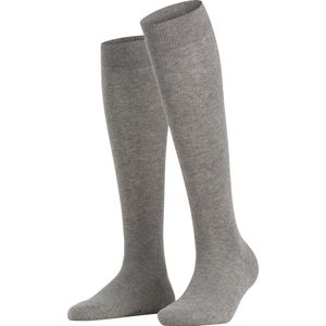 FALKE Cosy Wool warme dikke Merino Wol Kasjmier Dames Sokken grijs - Maat 35-38
