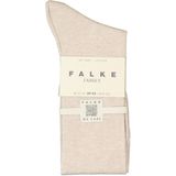 FALKE - Family - Kniestokken - Beige - Katoen