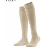 FALKE - Family - Kniestokken - Beige - Katoen