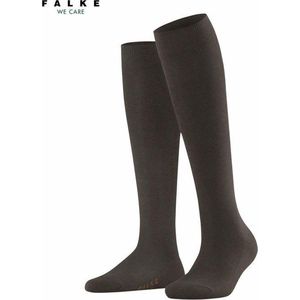 FALKE - Family - Kniestokken - Donkerbruin - Katoen