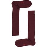 Falke - Family W Kh - Damessokken - Rood - Katoen - Effen