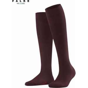 Falke - Family W Kh - Damessokken - Rood - Katoen - Effen