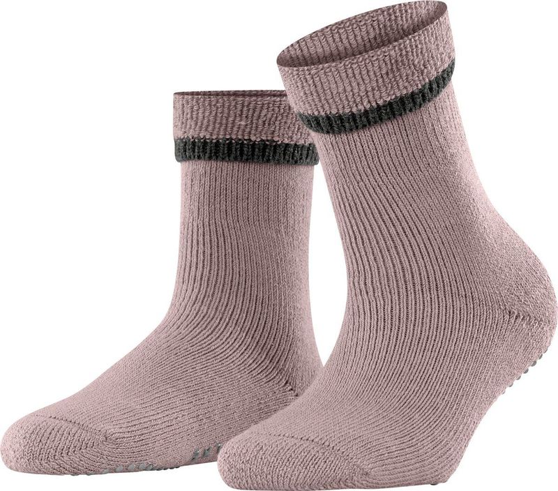 FALKE - Cuddle Pads - Huissokken - Wit - Antislip Noppen Katoen Merinowol