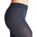 FALKE Family duurzaam katoen maillot dames blauw - Maat 40-42