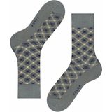 FALKE - Smart Check - Huissokken - Grijs - Katoen - 1 Paar