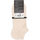 FALKE Family duurzaam katoen sneakersokken heren beige - Maat 39-42