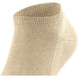 FALKE Family duurzaam katoen sneakersokken heren beige - Maat 39-42