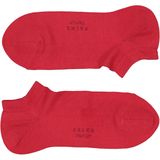 FALKE - Family - Korte Sokken - Rood Scarlet - Katoen - 1 Paar