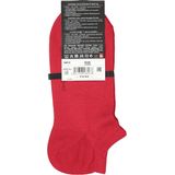 FALKE - Family - Korte Sokken - Rood Scarlet - Katoen - 1 Paar