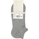 FALKE Family Sneakersokken - Grijs - Katoen - Ademend - Versterkte Stresszones