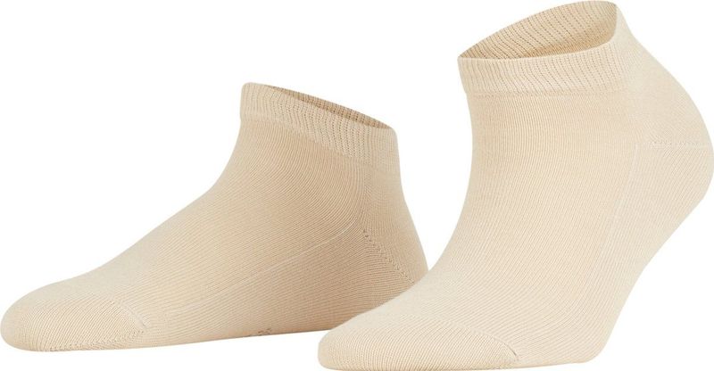FALKE - Enkelsokken - Beige Crème - Katoen - 1 Paar