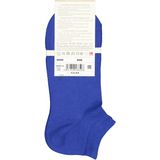 FALKE Dames Korte sokken Family W Sn katoen kort eenkleurig 1 paar, Blauw Imperial 6065, 35-38