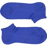 FALKE Dames Korte sokken Family W Sn katoen kort eenkleurig 1 paar, Blauw Imperial 6065, 35-38