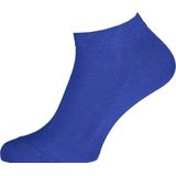 FALKE Dames Korte sokken Family W Sn katoen kort eenkleurig 1 paar, Blauw Imperial 6065, 35-38