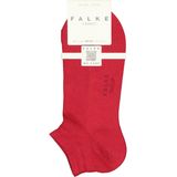 FALKE Dames Korte sokken Family W Sn katoen kort eenkleurig 1 paar, Rood Scarlet 8228, 35-38