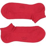 FALKE Dames Korte sokken Family W Sn katoen kort eenkleurig 1 paar, Rood Scarlet 8228, 35-38