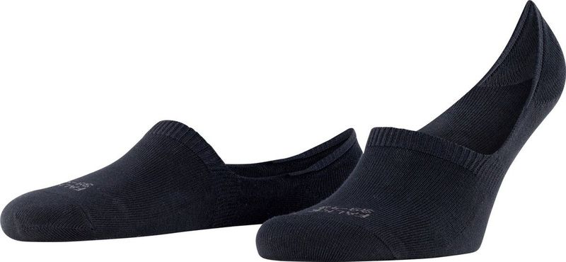 FALKE Step High Cut onzichtbare antislip kousenvoetjes duurzaam katoen footies heren blauw - Maat 39-42