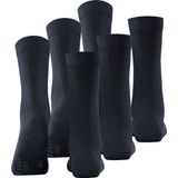 FALKE - Family Sokken - Blauw - Katoen - 3 Paar