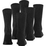 FALKE - Family - Sokken - Grijs - 3-Pack, Maat 39-42