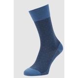 FALKE - Sensitive Herringbone - Huissokken - Bruin Dusty Blue - 1 paar