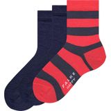 Falke - Happy Sokken - Blauw - Katoen - 3 Paar