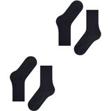 FALKE - Softmerino - Dames Sokken - 2-Pack - Merinowol/Katoen