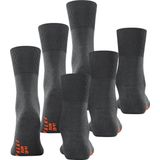 FALKE - Run - Sportsokken - Grijs - Katoen - 3-Pack