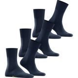 FALKE - Run - Sokken - Blauw - Anatomische Pasvorm, 3-Pack