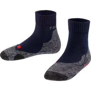 FALKE TK2 - Wandelsokken - Blauw - Medium Padding - Merinowol - Kinderen