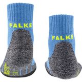 FALKE TK2 - Wandelsokken - Blauw - Medium Padding - Merinowol - Kinderen