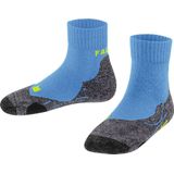FALKE TK2 - Wandelsokken - Blauw - Medium Padding - Merinowol - Kinderen