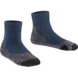 FALKE TK2 - Wandelsokken - Blauw - Medium Padding - Merinowol - Kinderen
