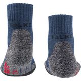 FALKE TK2 - Wandelsokken - Blauw - Medium Padding - Merinowol - Kinderen