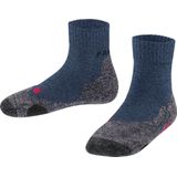 FALKE TK2 - Wandelsokken - Blauw - Medium Padding - Merinowol - Kinderen