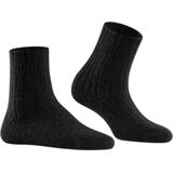 FALKE Bedsock Rib knuffelig zacht merinowol kasjmier huissokken dames wit