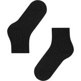 FALKE Bedsock Rib knuffelig zacht merinowol kasjmier huissokken dames wit