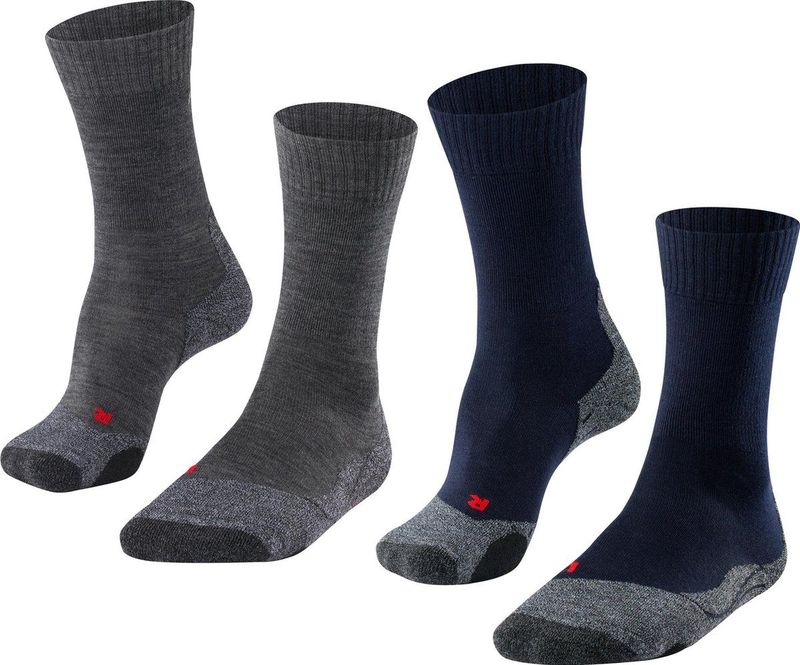 Wandelsokken Falke TK2 Bundle Women Grey Blue 