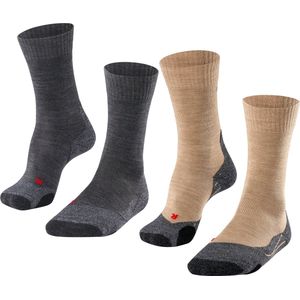 Falke - TK2 - Wandelsokken - Kleurmix - Merinowol - Medium Polstering